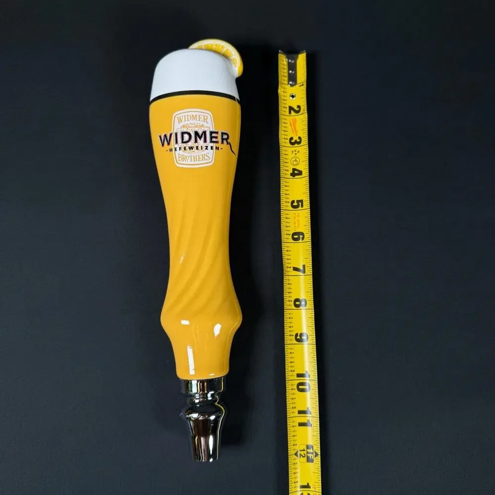 Widmer Brothers Hefeweizen 12” Porcelain Beer Tap Handle bar